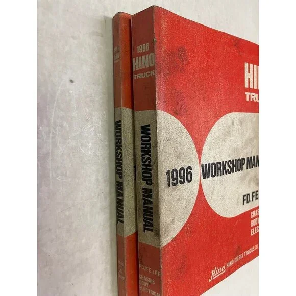 1996 Hino Truck Fd Fe Ff Sg Workshop Service Repair Shop Manual Set Oem